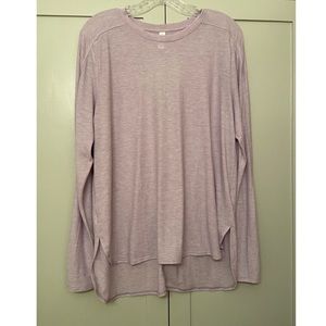 Long Sleeve Light Purple Under Armour Shirt